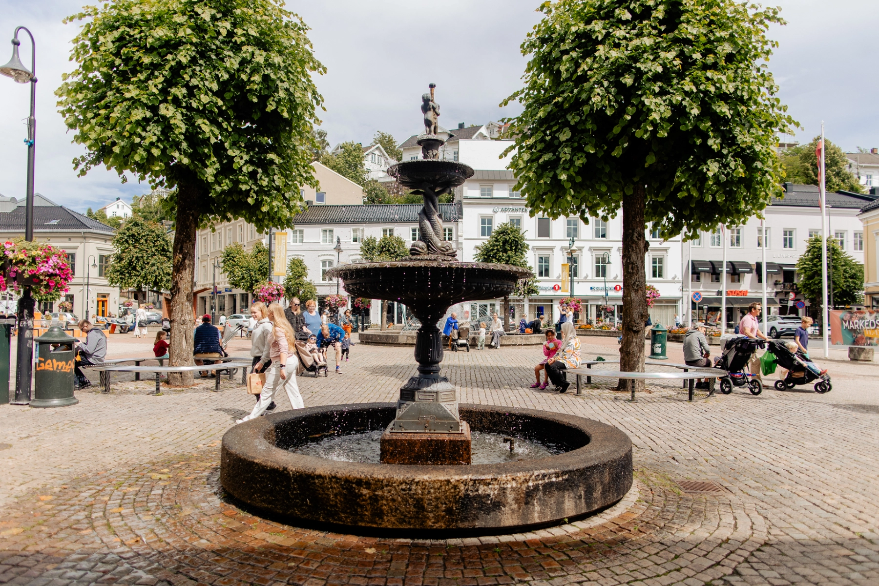 Arendal sentrum. Foto: Iselinn Andersen